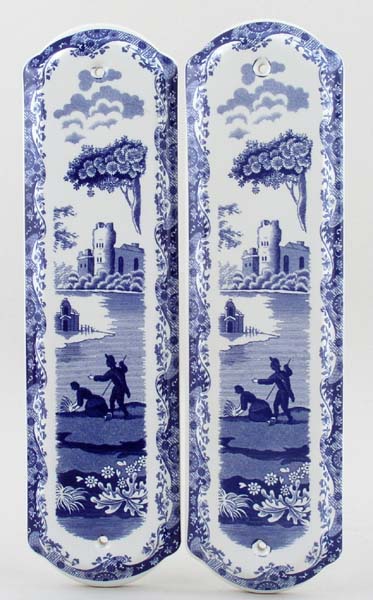 Finger Plates pair c1990